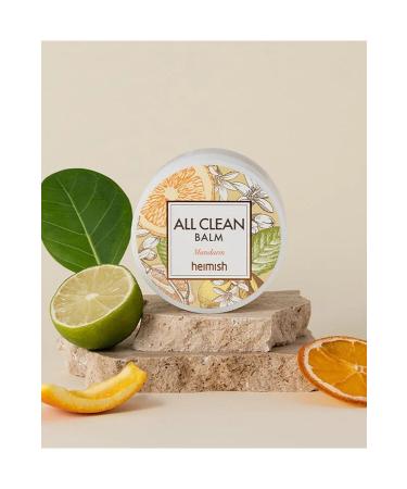 Heimish All Clean Balm Mandarin 120ml - Mandarin Extract Makeup Remover Balm - Buy Online on GoSupps.com