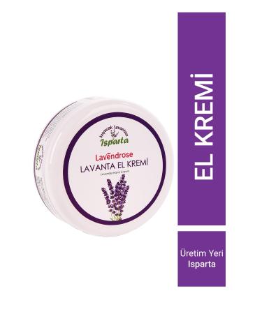 Lavendrose Hand Cream **Isparta Kuyucak Lavender Lavender Hand Cream 125 Ml**