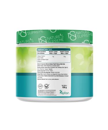 Natures Supreme Marine Collagen 150 gr Unflavored - Buy Online on GoSupps.com