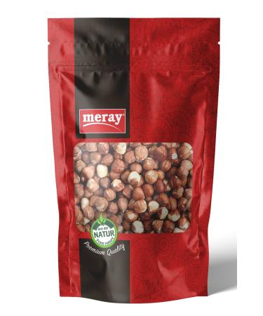 Meray Hazelnut Kernels Raw Natural 500 gr