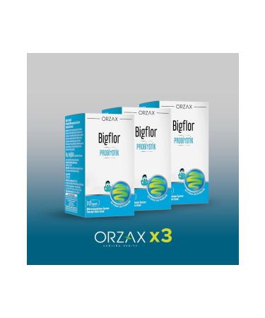 Orzax Ocean Bigflor Probiotic 10 Capsules x 3 Packs