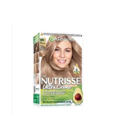 Garnier Nutrisse Ultra Creme Hair Dye 8n Honey Foam