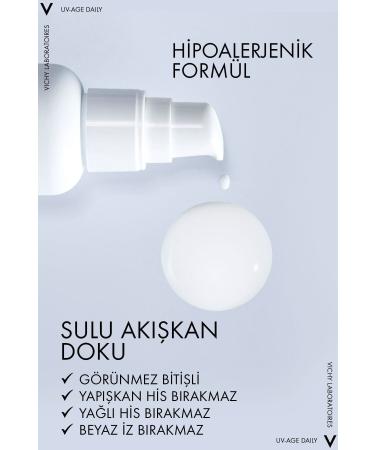 Vichy Capital Soleil Uv Age Daily Spf50 High Protection Face Sun Cream 40 /ML.. - Buy Online on GoSupps.com