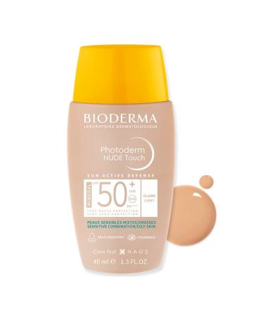 Bioderma Mixed and Oily Skin Special Photoderm Nude Spf 50 Light Filter Tinted Sunscreen 40 ml