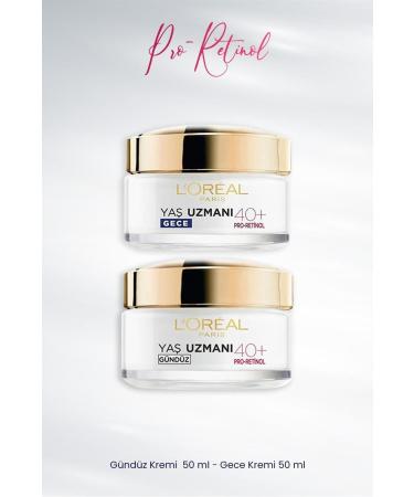L'Oreal Paris Loreal Paris Age Expert Anti-Wrinkle Day and Night Cream 40+ Pro-Retinol 50 ml