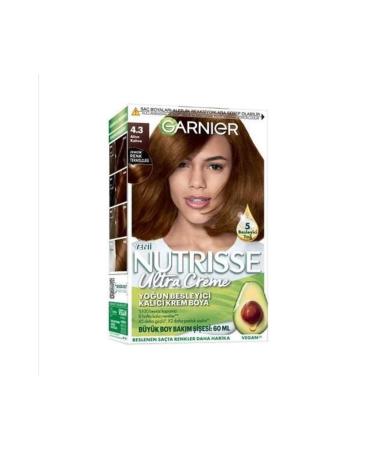 Garnier Nutrisse Ultra Creme Hair Dye 4.3 Golden Brown