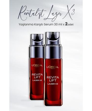 L'Oreal Paris Loreal Paris Revitalift Laser X3 Anti-Aging Serum 30 ml x 2 Pcs