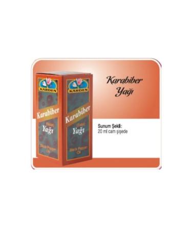 Karden Black Pepper Oil 20 Ml