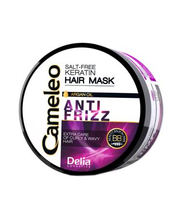 Delia Keratin Hair Mask Curly And Frizzy Hair 200 Ml.