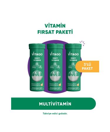 Vitago 3 Pack Multivitamin