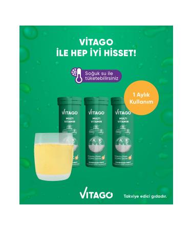 Vitago 3 Pack Multivitamin - Buy Online on GoSupps.com