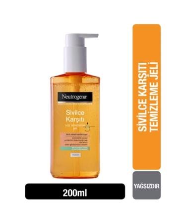 Oriflame Original Neutrogena Anti-Acne Face Cleansing Gel 200 Ml
