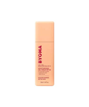 BYOMA Moustrizer Gel Cream Spf30 Sunscreen Moisturizer 50ml Pinkestcos