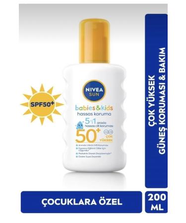 NIVEA Sun Babies & Kids Sensitive Protection Spf 50+ 200 ml