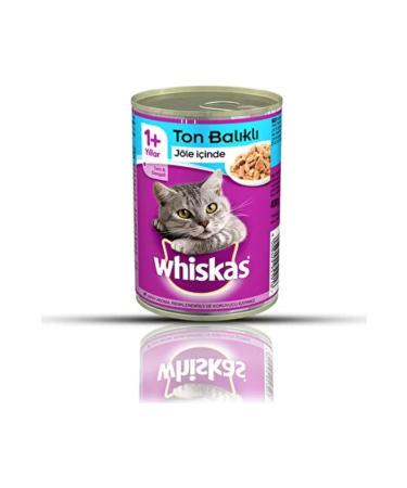 Whiskas WH SKAS canned tuna in jelly for adult cats 400 gr x10 pieces