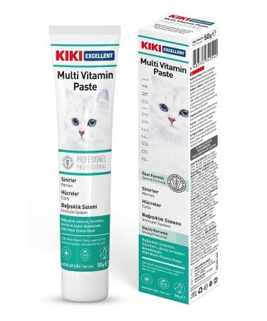 Kiki Excellent Cat Multi Vitamin Paste - Cat Paste - Vitamin Cat Paste (extra Vitamin Paste) 50gr.