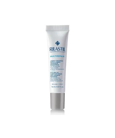 Rilastil Multirepair-Anti-Pollution Blue-Light Protective Anti-Wrinkle Lip And Eye Contour Cream 15ml