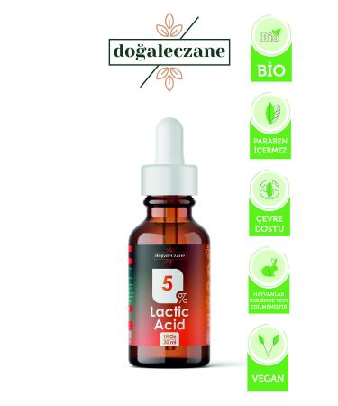 Natural Pharmacy Genital Area Darkened Area Underarm Lactic Acid 5% | Lactic Acid Peeling 30 Ml - Buy Online on GoSupps.com