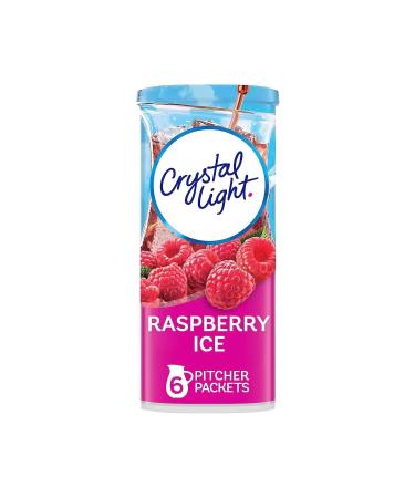 Crystal Light Raspberry Ice Drink Powder 6 Pieces 36 g