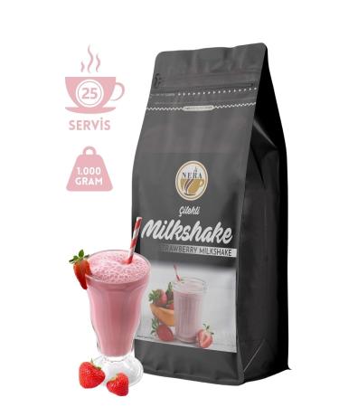 Nera Beverage Nera Strawberry Milkshake 1 Kg Beverage Powder Powder Form