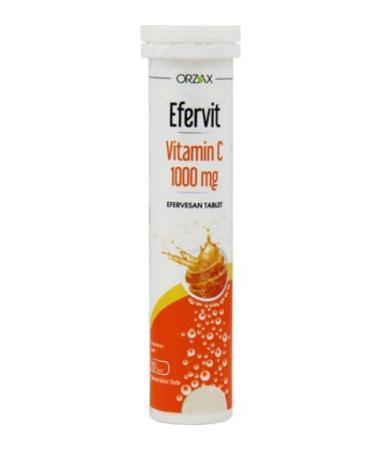 Ocean Orzax Efervit Vitamin C 1000mg 20 Tablets