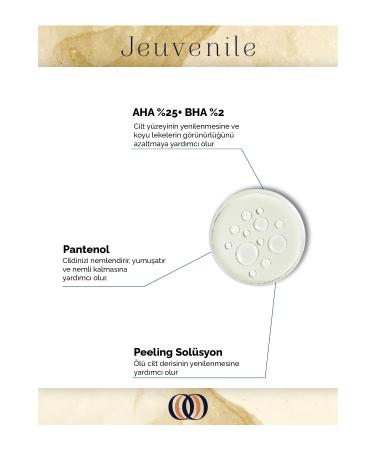 Jeuvenile AHA % BHA % 2 Peeling Mask Serum - Anti-Stain and Skin Tone Equalizer (AHA BHA Panthenol) - Buy Online on GoSupps.com