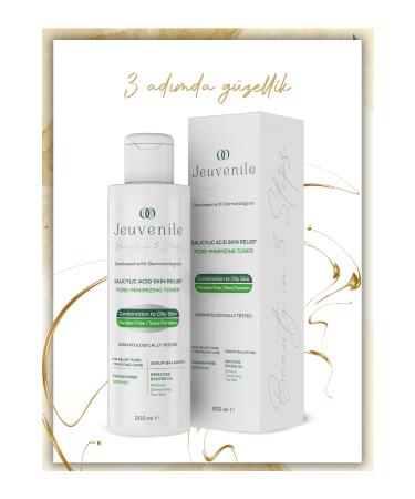 Jeuvenile Sebum Balancing Tonic - Anti-Acne Pore Tightener (Salicylic Acid Panthenol Lactic Acid) - Buy Online on GoSupps.com