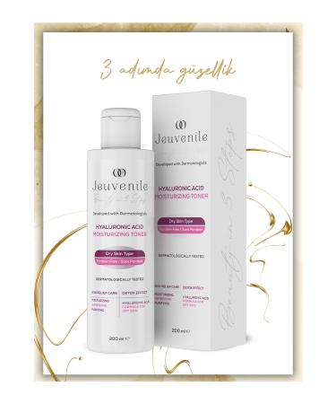 Jeuvenile Hyaluronic Acid Toner - Moisturizing Brightening (Hyaluronic Acid Panthenol Lactic Acid) - Buy Online on GoSupps.com