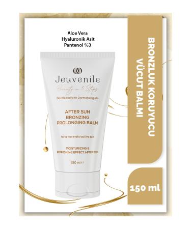 Jeuvenile After Sun Body Balm - Tan Protection Refreshing (Aloe Vera Hyaluronic Acid Panthenol)