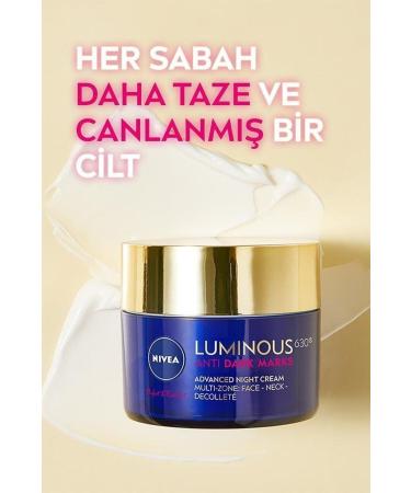 NIVEA Luminous630 Anti-Blemish SPF50 Day Face Cream 40 ml and Brightening Night Cream Skin Tone Match - Buy Online on GoSupps.com