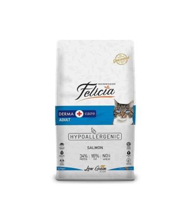Felicia Low Grain 12 Kg Adult Salmon Hypoallergenic Cat Food