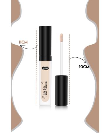 MUJGAN Dark Tone Liquid Matte Liquid Under Eye Concealer - Buy Online on GoSupps.com
