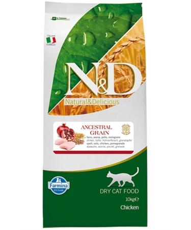 nd natural world nd low grain chicken pomegranate adult cat food 10 kg - Buy Online on GoSupps.com