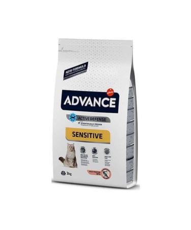 Advance Sensitive Adult Cat Food with Salmon 3 Kg