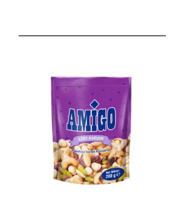Amigo Lux Mixed Nuts Without Shell 200 Gr