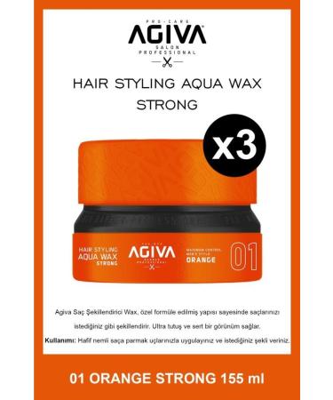 Agiva Hair Wa Hair Styling 01 155ML X3