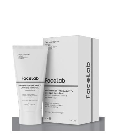 FaceLab Anti-Blemish Niacinamide Alpha Arbutin Moisturizing Skin Care Cream 50 ml