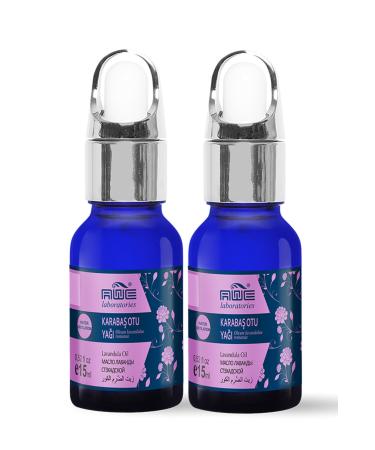 Awe Cemre 2li Karabas Herb Oil 15 ml Dropper Serum / Easy Use