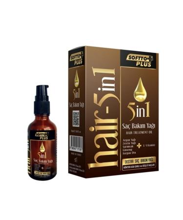Softto Plus Argan Oil Hair and Skin Care 50 ml