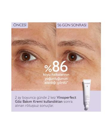 Caudalie Vegan Vinoperfect Anti-Dark Circles Brightening Eye Cream 15ml - Buy Online on GoSupps.com