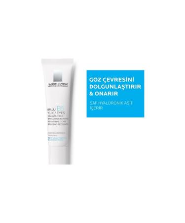 La Roche Posay Hyalu B5 - Daily Anti-Wrinkle Repairing Plumping Eye Cream for Sensitive Skin Types 15ml