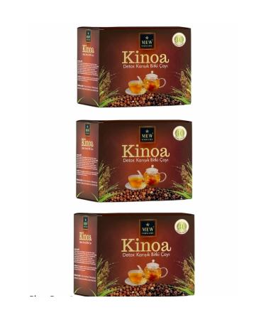 QUINOA DETOXS HERBAL TEA 40 BAGS 3 PACKS