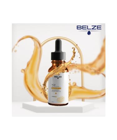 BELZE Vitamin C Serum Helps to Reduce Blemish Irregularities and Skin Dryness 30ml