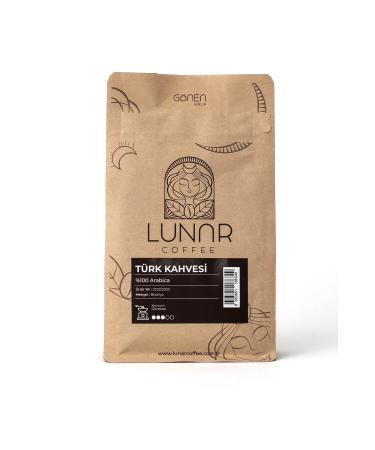 LUNAR COFFEE Turkish Coffee 2x250 Gr. 0 Arabica