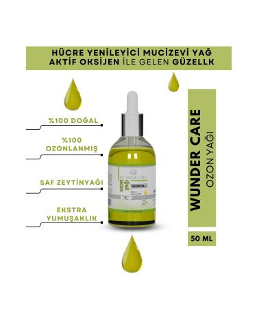 WUNDERCARE Ozone Oil 0 Pure Cold Pressed Ozonated Olive Oil