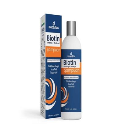 Biodestek Biotin Shampoo Anti-Hair Loss 330 ml Support Biotin Turmeric Ginseng Shampoo - Buy Online on GoSupps.com