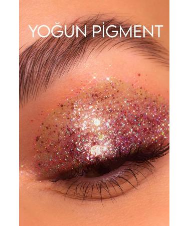 MUJGAN 12-Piece Glitter Palette Strawberry Yellow - Buy Online on GoSupps.com