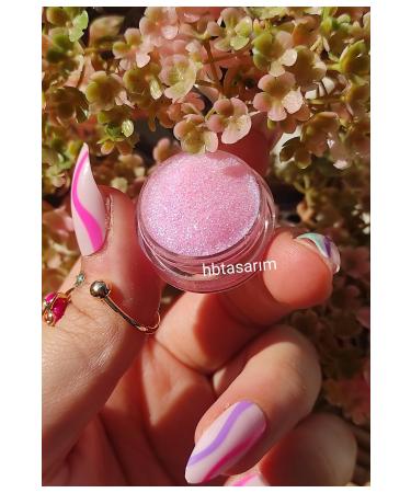 hbtasarim Pink Glitter Gel Eyeshadow - Face and Body Glitter