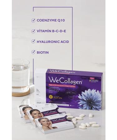 Biomet Wecollagen 90 Tablets Vitamin Supported Skin Care Collagen - Buy Online on GoSupps.com