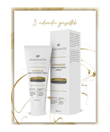 Jeuvenile Vitamin B3 Cream - Pore Tightener (Niacinamide Shea Butter Panthenol) - Buy Online on GoSupps.com